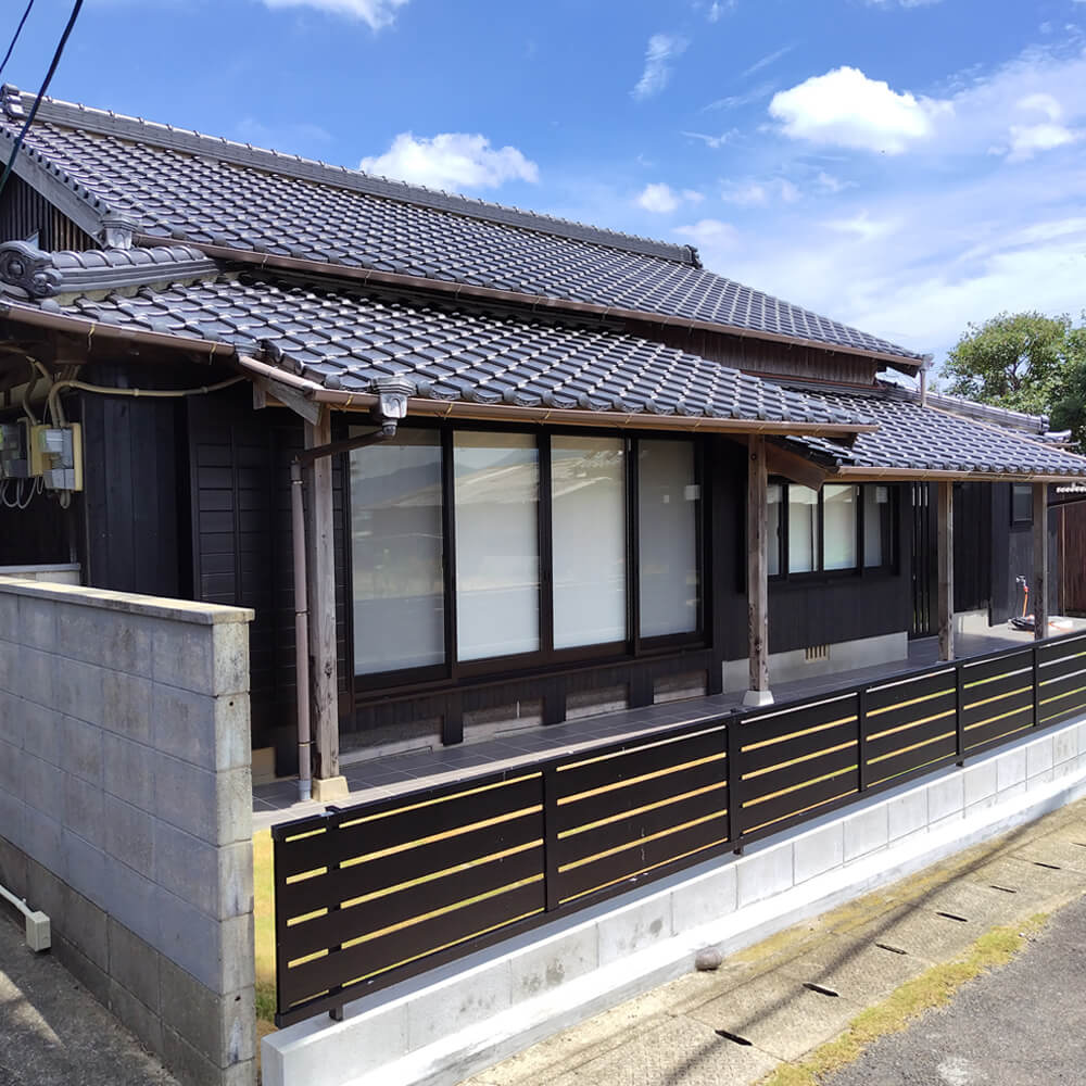 1棟貸しの漁師小屋 「番屋 高島」外観